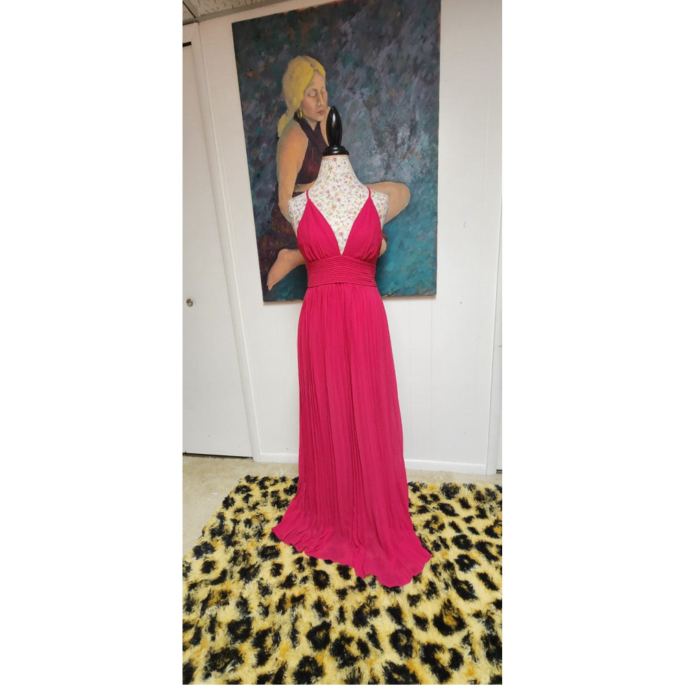 Charlie Moss silk gown M